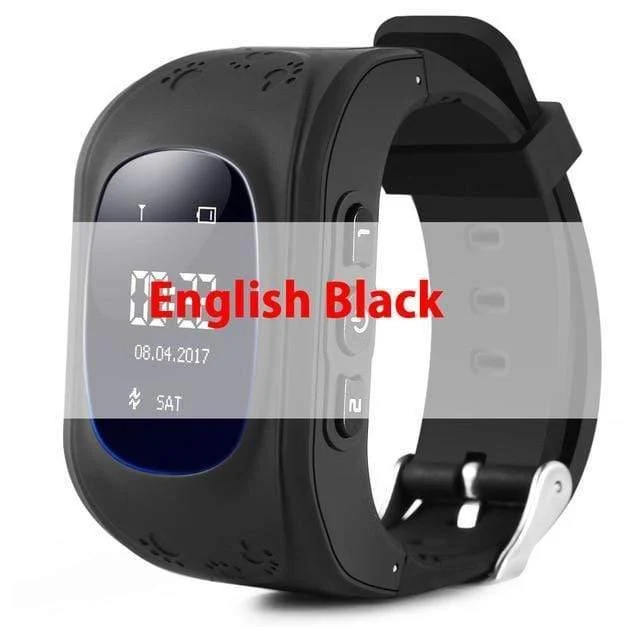 GPS Smart Kids Kinderuhr SOS Call Location Finder Kindersuche Tracker Anti-Lost-Monitor Babyuhr IOS & Android