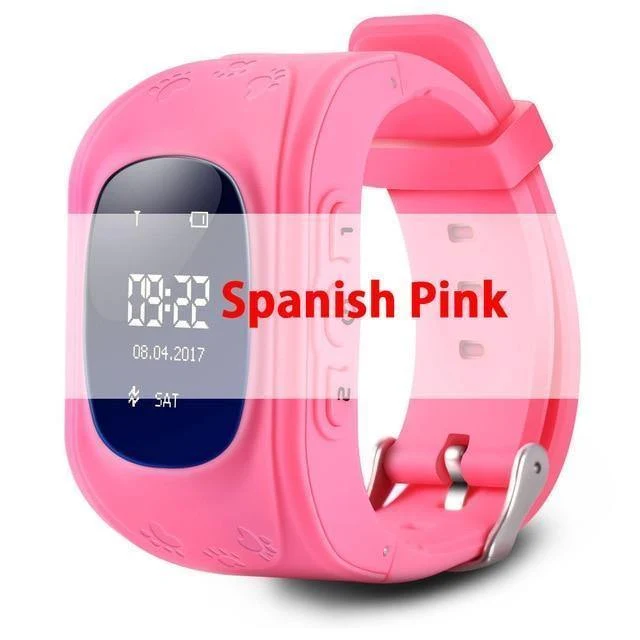 GPS Smart Kids Kinderuhr SOS Call Location Finder Kindersuche Tracker Anti-Lost-Monitor Babyuhr IOS & Android