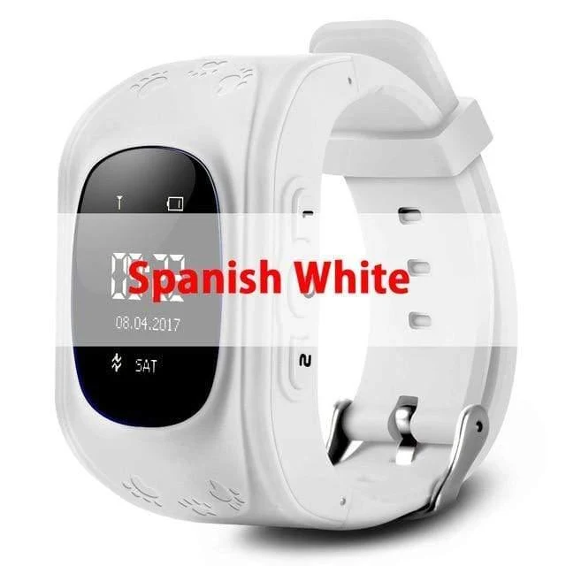 GPS Smart Kids Kinderuhr SOS Call Location Finder Kindersuche Tracker Anti-Lost-Monitor Babyuhr IOS & Android