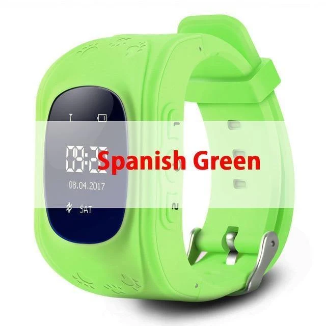 GPS Smart Kids Kinderuhr SOS Call Location Finder Kindersuche Tracker Anti-Lost-Monitor Babyuhr IOS & Android