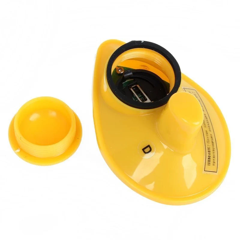 Lucky FFW1108-1 Tragbarer drahtloser 100m-Fischfinder-Alarm 40M / 130FT Sonartiefe Ocean River