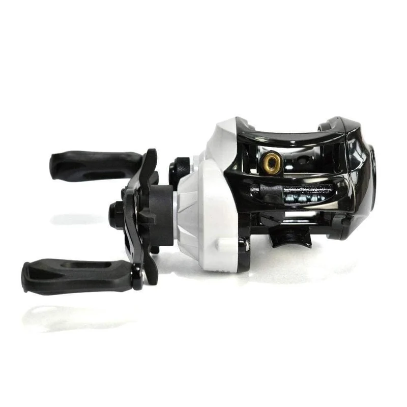 Baitcastingrolle Casting-Rollen Angeln Links-/Rechtshänder Magnetbremssystem Niedriges Profil Erschwingliche Angelrolle
