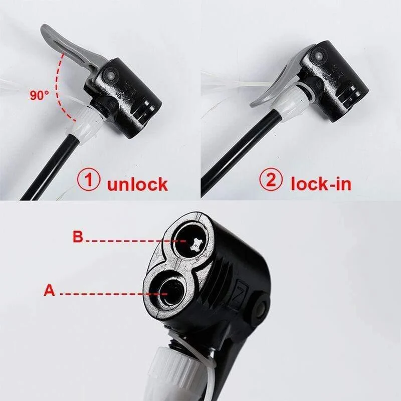 Fahrradpumpe Tragbare ultraleichte MTB Mountainbike Pumpe Radfahren Bisiklet Aksesuar Hochdruck Fahrradpumpe