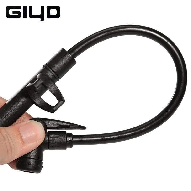 Fahrradpumpe, 140 PSI, MTB, faltbar, für Fahrradball, Aluminiumlegierung, tragbare Bodenluftpumpe, Presta-/Schrader-Ventil