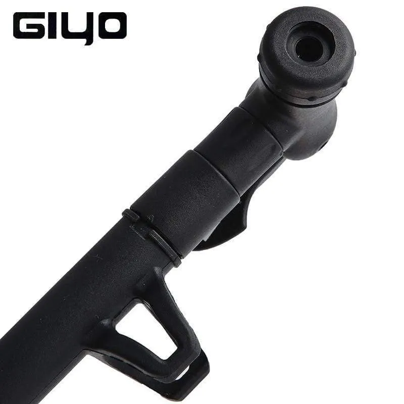 Fahrradpumpe, 140 PSI, MTB, faltbar, für Fahrradball, Aluminiumlegierung, tragbare Bodenluftpumpe, Presta-/Schrader-Ventil