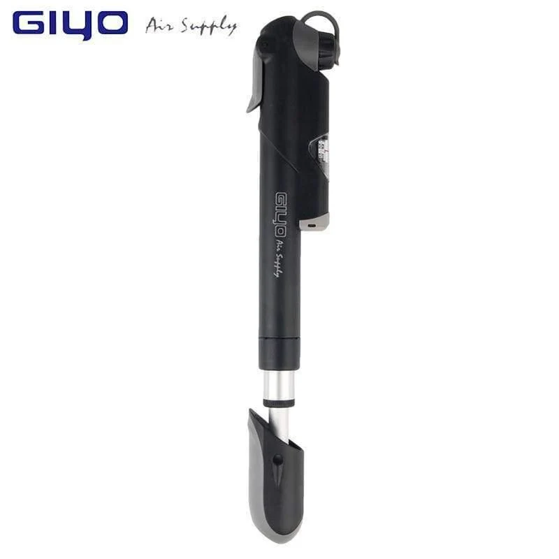 Clevere Ventile für Schrader/Presta-Fahrradpumpe mit Manometer, tragbare Minipumpe für Fahrrad-Luftpumpe, Fahrradreifenpumpe, Zubehör