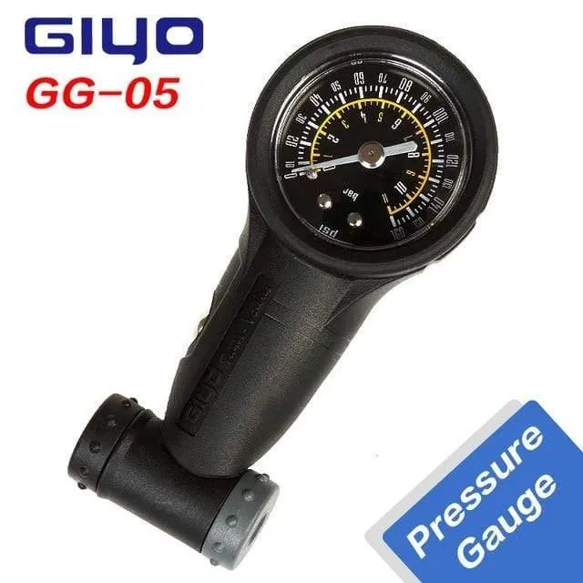 Fahrradreifenmesser Schrader Presta-Ventile Luftdruckmesser Barometer 160 PSI Professionelles Fahrradzubehör Fahrradpumpen