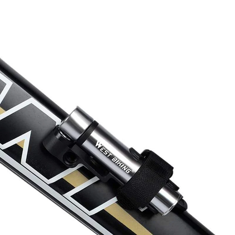 Tragbare Mini Fahrradpumpe Aluminiumlegierung Radfahren Handluftpumpe AV/FV Ball Reifenfüller MTB Mountainbike Pumpe