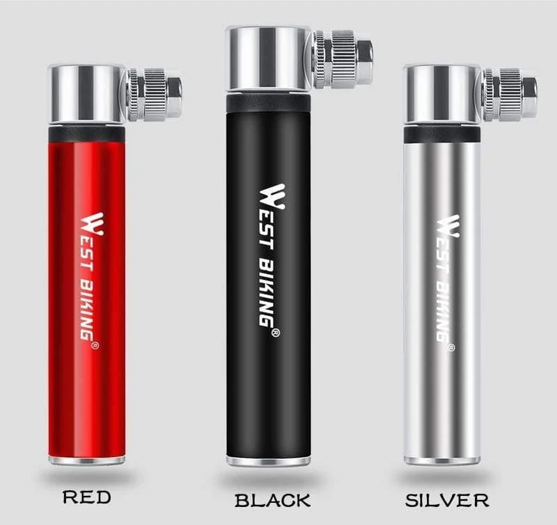 Fahrradpumpe Inflador Bicicleta Fahrradluftpumpen für AV/FV Radfahren Inflator MTB Legierung Mini Handpumpe Fahrradreifenpumpe
