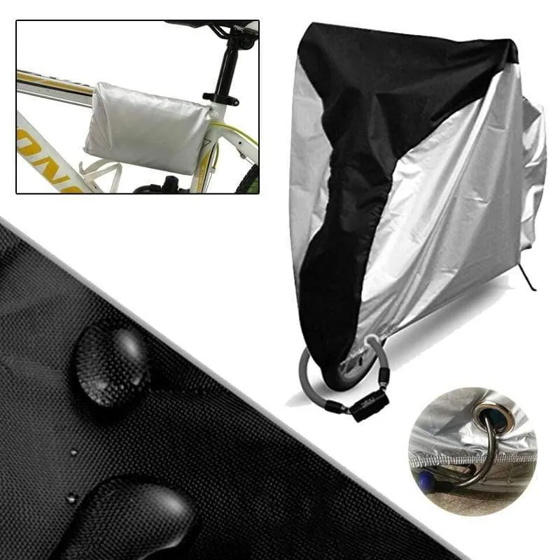 Fahrradabdeckung, wasserdicht, für Regen, Schnee, Staub, Sonnenschein, Motorrad, Radfahren, Outdoor, UV-Schutz