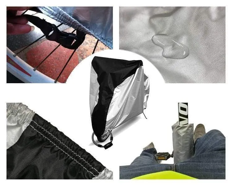 Fahrradabdeckung, wasserdicht, für Regen, Schnee, Staub, Sonnenschein, Motorrad, Radfahren, Outdoor, UV-Schutz