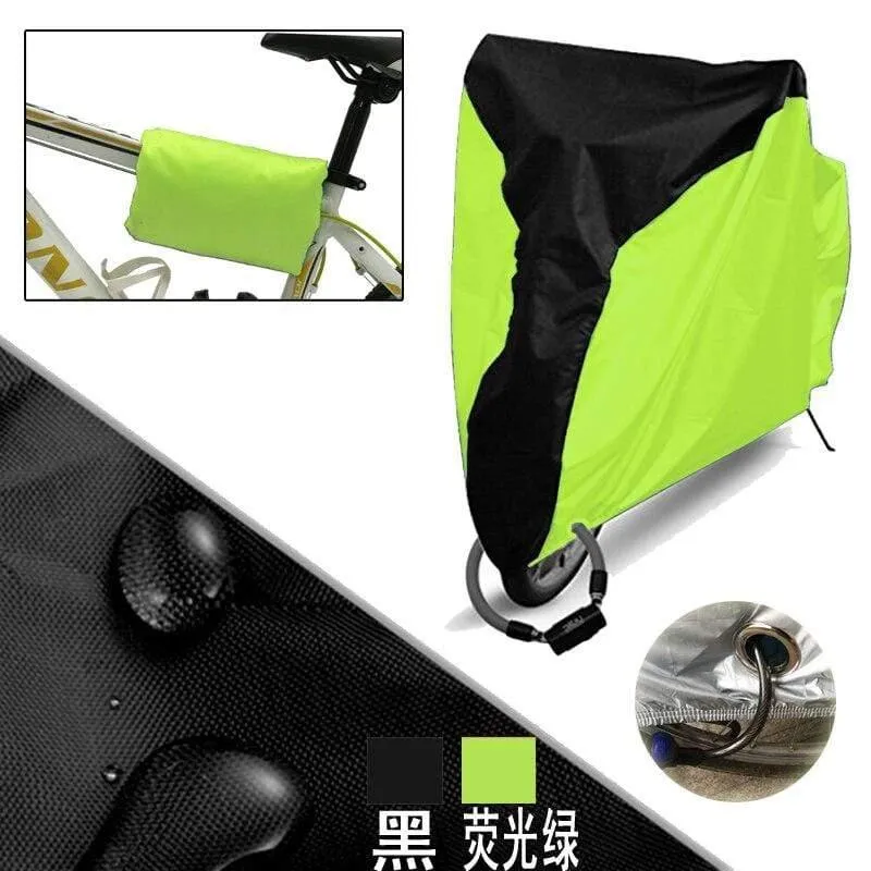 Fahrradabdeckung, wasserdicht, für Regen, Schnee, Staub, Sonnenschein, Motorrad, Radfahren, Outdoor, UV-Schutz