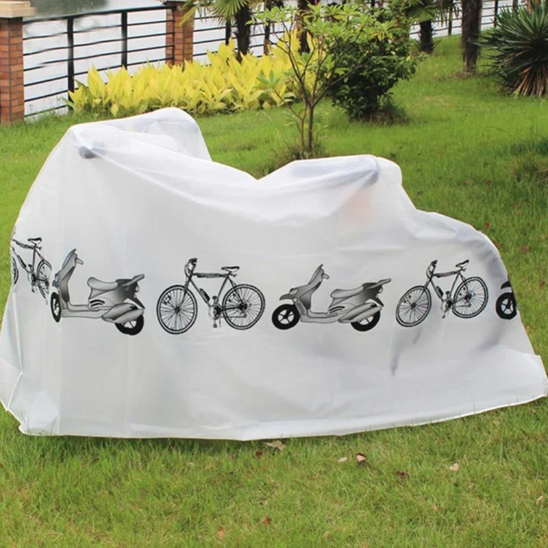 Fahrrad wasserdichte abdeckung outdoor tragbare roller fahrrad motorrad regen staubschutz fahrrad schützen radfahren zubehör