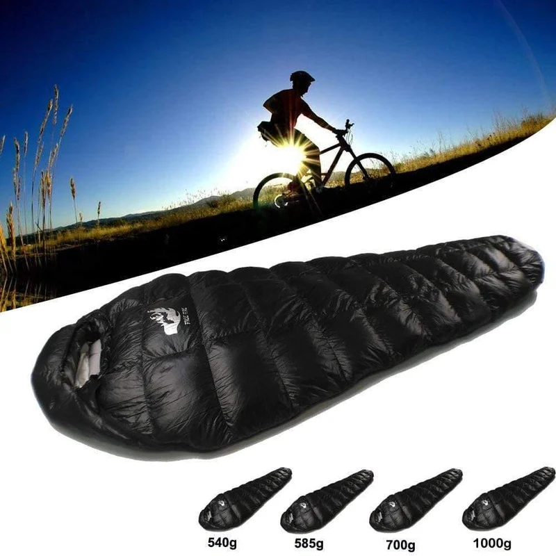 Outdoor Camping Schlafsack, Winter Daunenschlafsack Ultraleicht, Ultraleicht Schlafsack Winter für Camping Kälte