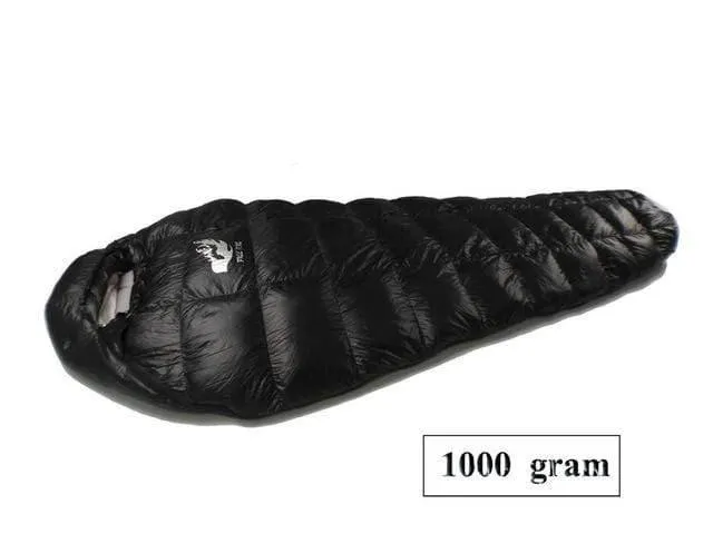 Outdoor Camping Schlafsack, Winter Daunenschlafsack Ultraleicht, Ultraleicht Schlafsack Winter für Camping Kälte