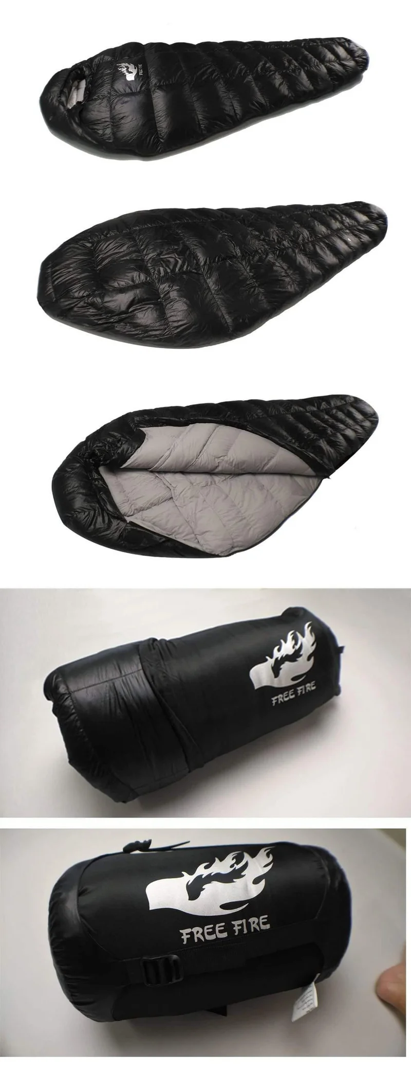 Outdoor Camping Schlafsack, Winter Daunenschlafsack Ultraleicht, Ultraleicht Schlafsack Winter für Camping Kälte