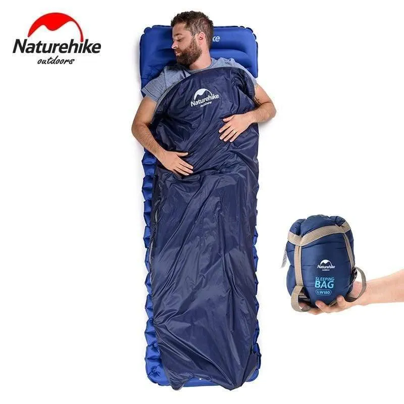 Mini Ultraleicht Schlafsack Outdoor Camping Trip Reisetasche Wandern Camping Ausrüstung Tragbare Baumwolle schlafsack