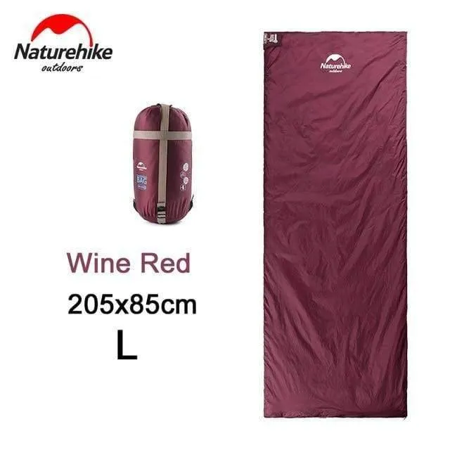 Mini Ultraleicht Schlafsack Outdoor Camping Trip Reisetasche Wandern Camping Ausrüstung Tragbare Baumwolle schlafsack
