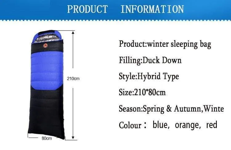 Ultraleichter Gänsedaunen-Schlafsack, Sofa-Aufblasbeutel, Wandern, Camping, Wandern, Campingausrüstung