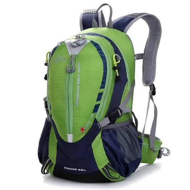 Sport Fahrradtasche 25L Wasserdichter Nylon-Fahrrad-Rucksack Rennrad-Rucksäcke Herrenrucksäcke Packsack Rucksack