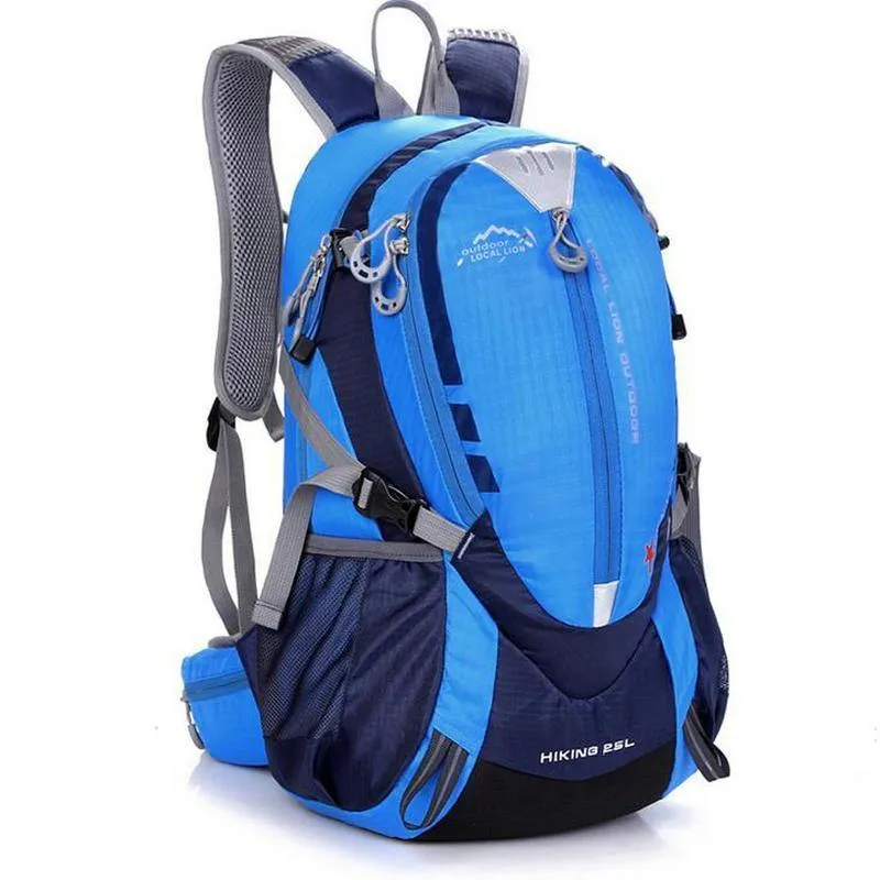 Sport Fahrradtasche 25L Wasserdichter Nylon-Fahrrad-Rucksack Rennrad-Rucksäcke Herrenrucksäcke Packsack Rucksack