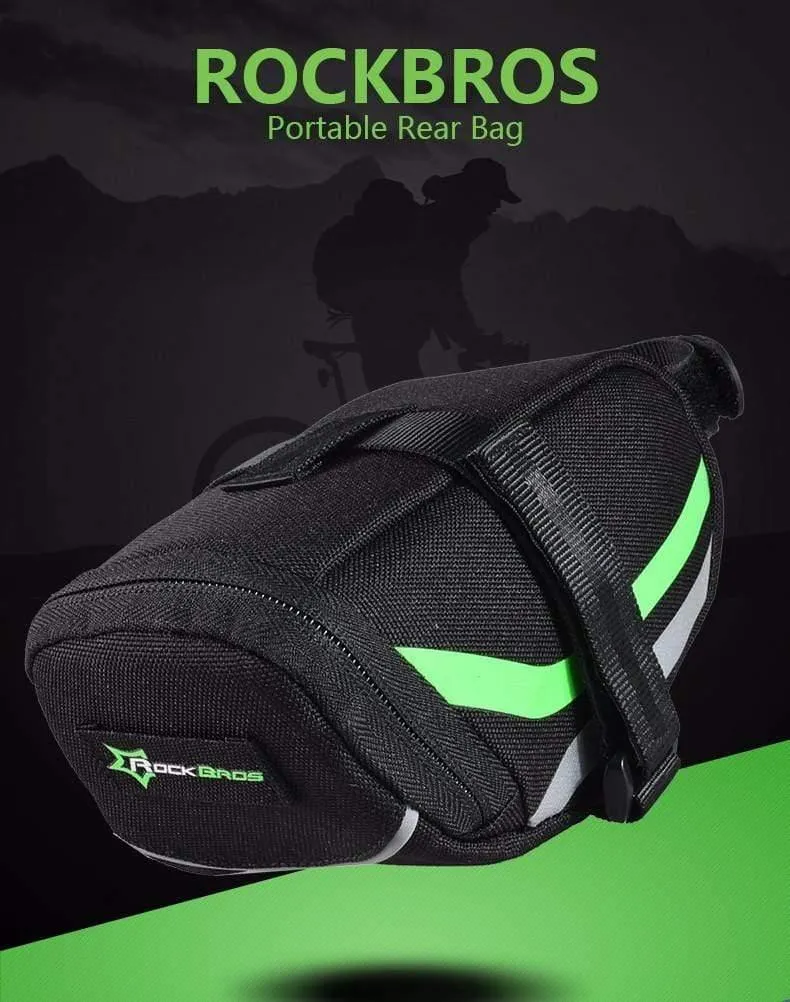 Outdoor Radfahren Rücksitz Fahrrad Hecktasche Regendichte Nylon Fahrrad Satteltasche Hecktasche Paket Fahrradzubehör