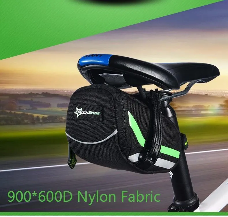 Outdoor Radfahren Rücksitz Fahrrad Hecktasche Regendichte Nylon Fahrrad Satteltasche Hecktasche Paket Fahrradzubehör