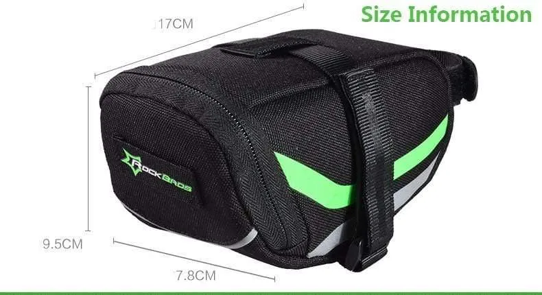 Outdoor Radfahren Rücksitz Fahrrad Hecktasche Regendichte Nylon Fahrrad Satteltasche Hecktasche Paket Fahrradzubehör