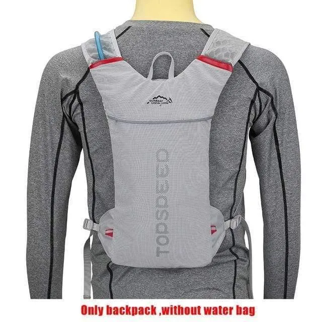 5L wasserdichter Trinkrucksack aus Nylon für Radsport, Damen und Herren, MTB-Fahrrad, Sportkletterrucksack, kein Wasserbeutel