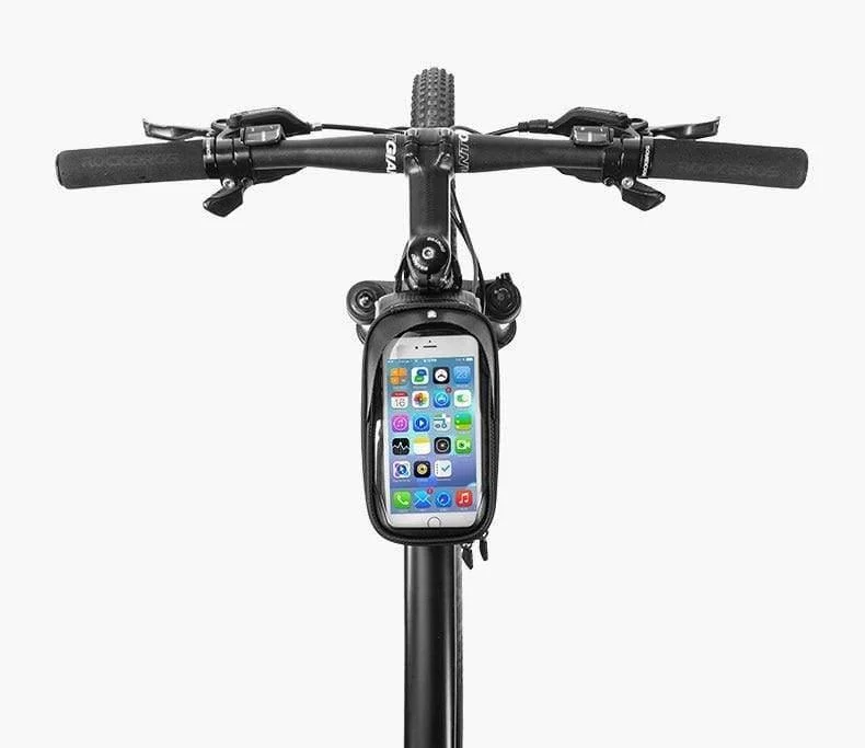 Radfahren MTB Fahrrad Tasche 6 "Wasserdichte Touchscreen Oberrohr Rahmen Satteltasche Telefon Fall Fahrrad Zubehör