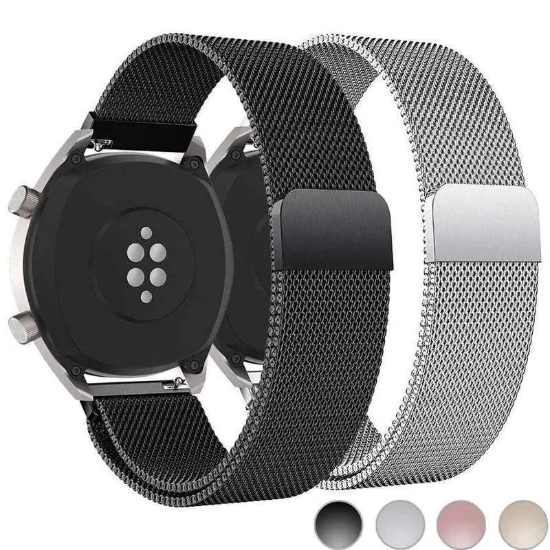 Edelstahlband Für HUAWEI WATCH GT Smart Uhrenarmband Armband Armband Gürtel Armband