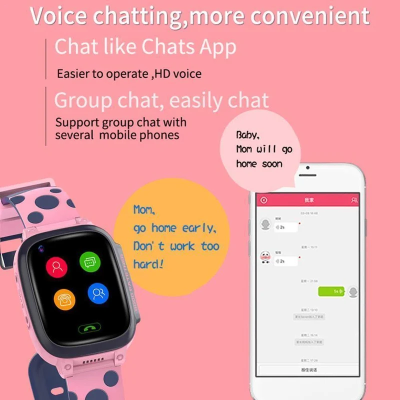 Smart Watch Phone GPS Kinder Smart Watch wasserdicht Wifi Antil-verlorene SIM Location Tracker Smartwatch HD-Videoanruf
