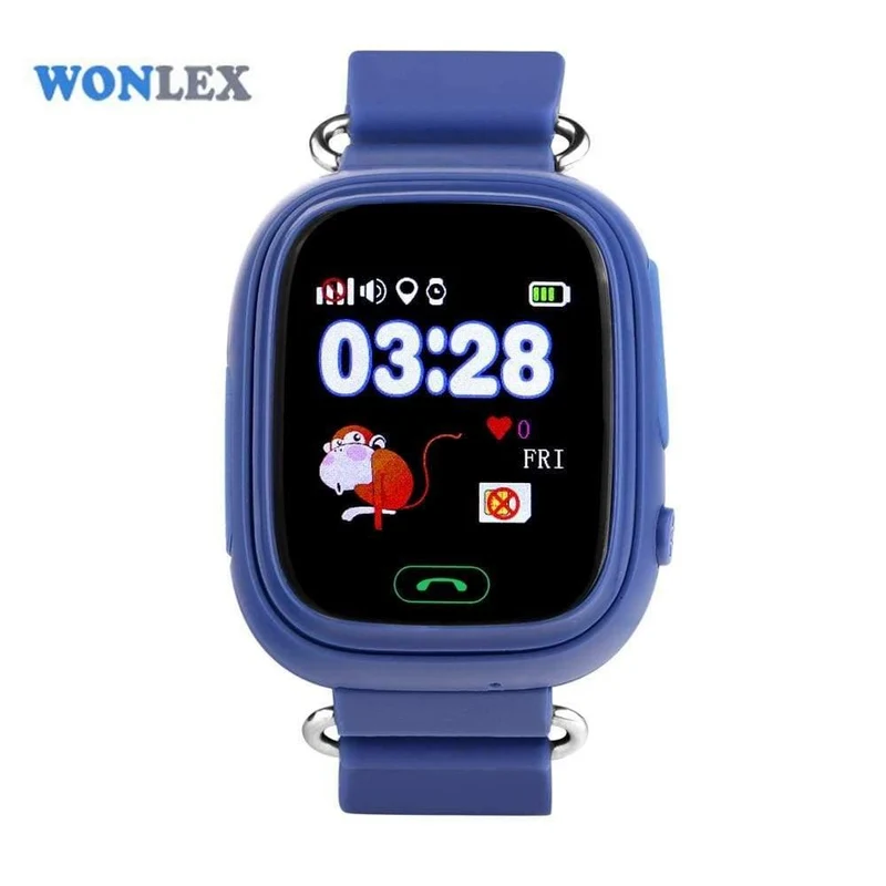 GW100 MTK2503 LBS / GPS / Beidou / WIFI Positionierung Touchscreen Smartphone Kinder GPS Uhr Kinder Tracker Anti-Lost Watch