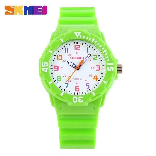Kinder-Quarzuhren, 50 m wasserdicht, analoge Armbanduhren, Jelly-Uhr für Jungen, Stunden, Mädchen, Studentenuhr, Kinderuhr, Top-Luxus