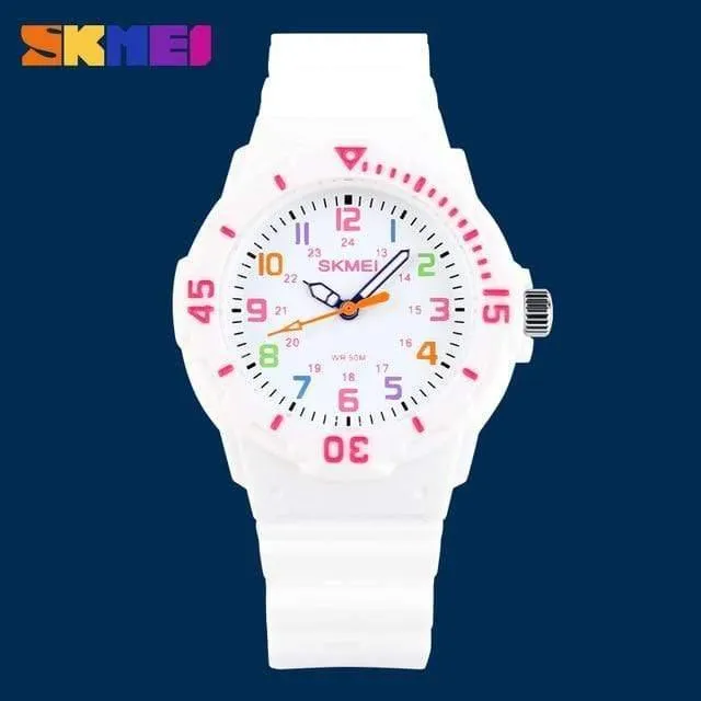 Kinder-Quarzuhren, 50 m wasserdicht, analoge Armbanduhren, Jelly-Uhr für Jungen, Stunden, Mädchen, Studentenuhr, Kinderuhr, Top-Luxus