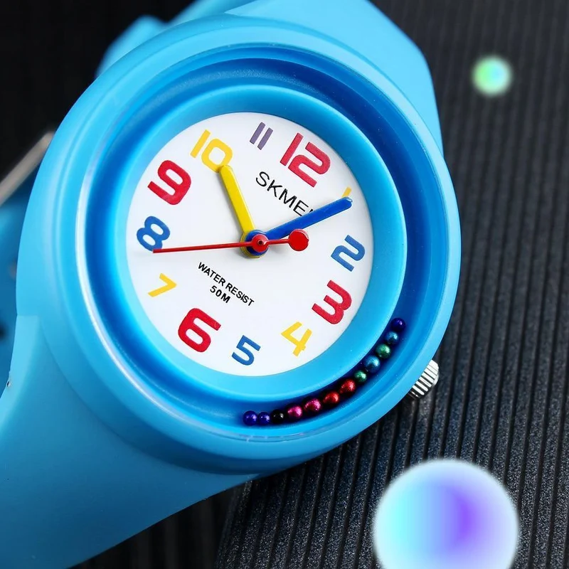 Beiläufige Uhren Kinderuhr Quarz Kinderuhren Frostschutz Kinderuhr Junge Mädchen Kind Armbanduhren