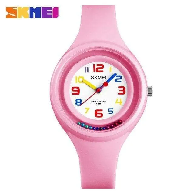 Beiläufige Uhren Kinderuhr Quarz Kinderuhren Frostschutz Kinderuhr Junge Mädchen Kind Armbanduhren