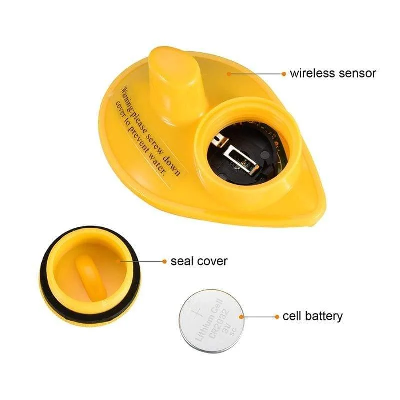 Kabelloser FishFinder Sonar-Fischköder 120M Operate Fish Icon Display mit Echolot-Alarm RL49-0065 Fish Finder