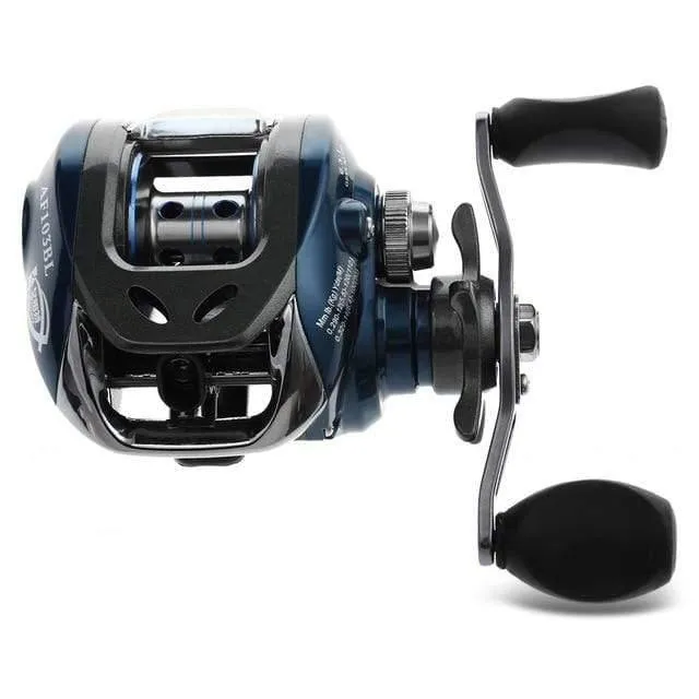 10 + 1BB Angelrolle für Baitcasting für die linke und rechte Hand 6.3: 1-Angelrad mit magnetischer Bremse Carretilha Pesca AF103
