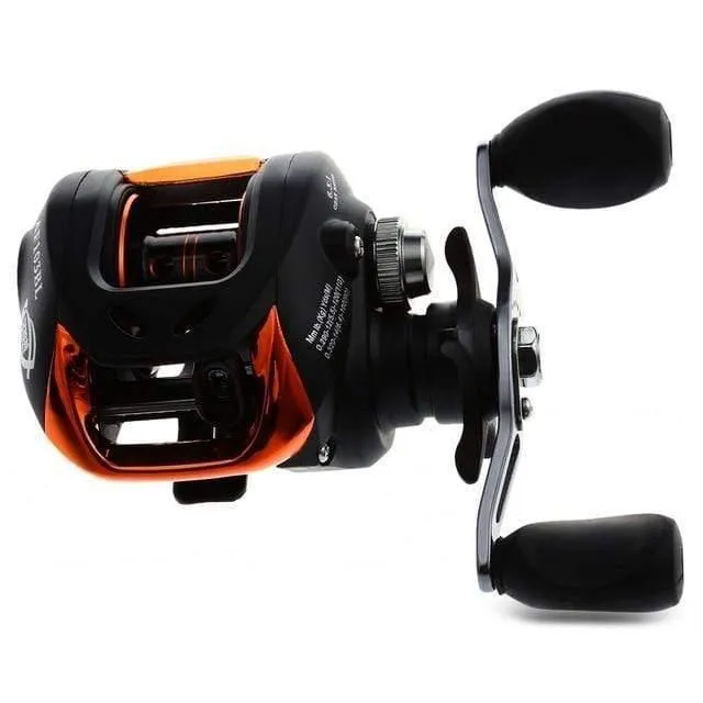 10 + 1BB Angelrolle für Baitcasting für die linke und rechte Hand 6.3: 1-Angelrad mit magnetischer Bremse Carretilha Pesca AF103