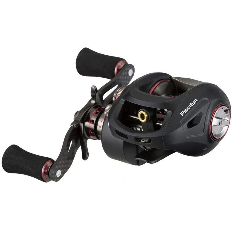SAEX ELITE Baitcasting Angelrolle Rechts Links Hand 13BB 7.3:1 167g Super Licht Bait Casting Angelrolle