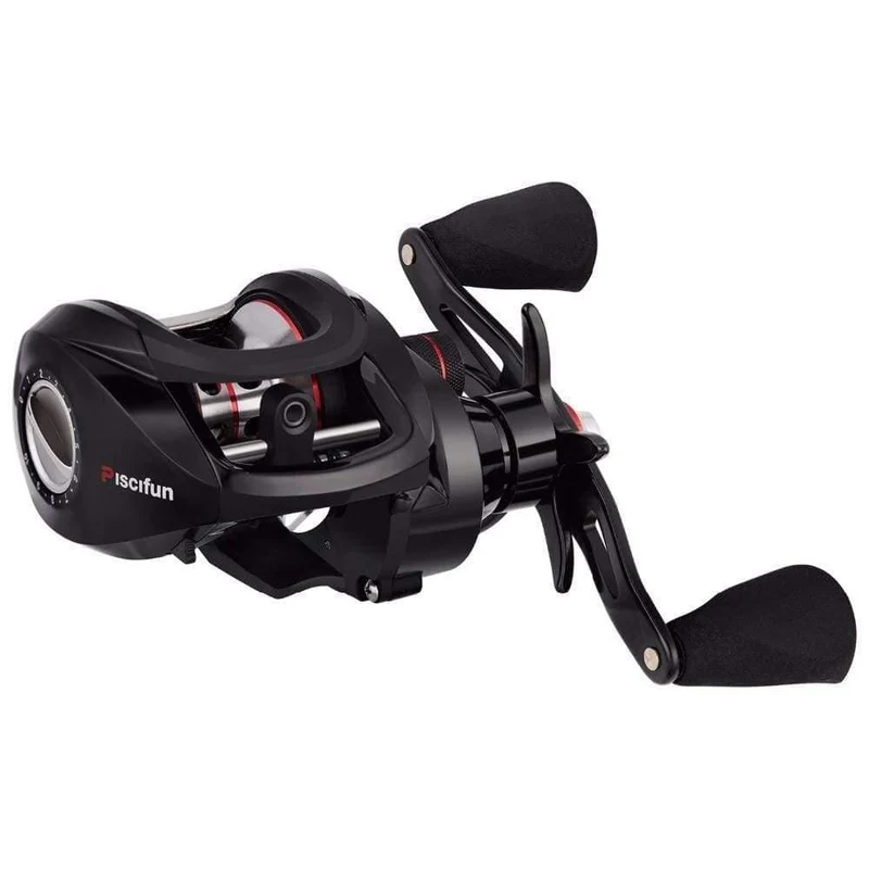 Torrent Angelrolle 8.1 kg Carbon Drag 7.1:1 5.3:1 Übersetzungsverhältnis Magnetbremse Salzwasser Süßwasser Baitcastingrolle