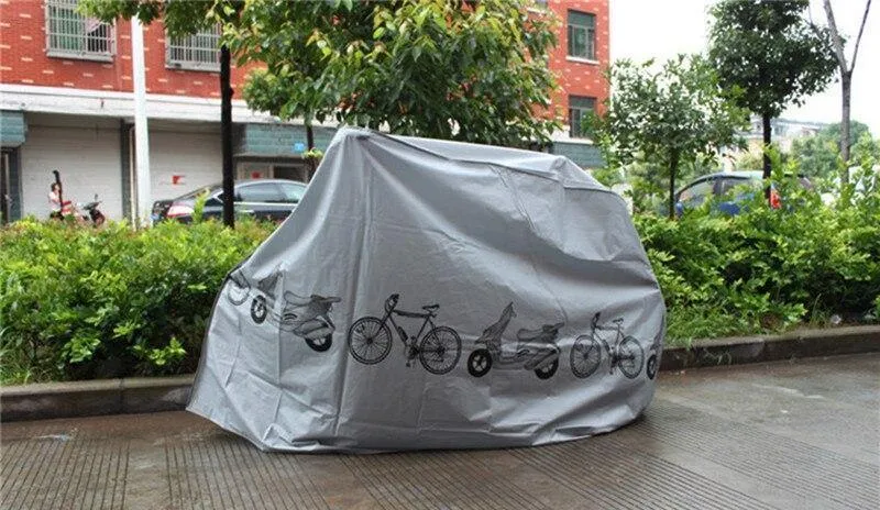 Fahrrad Outdoor Tragbare Wasserdichte Roller Bike Motorrad Regen Staub Abdeckung Fahrrad Schützen Ausrüstung Radfahren Fahrrad Zubehör