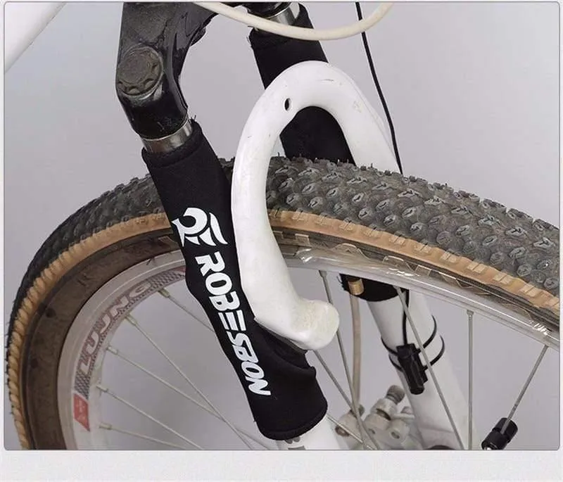 1 paar Fahrrad Rahmen Kette Schutz Radfahren Mountainbike Bleiben Vorderrad Gabel Schutz Wache Schutz Pad Wrap Abdeckung