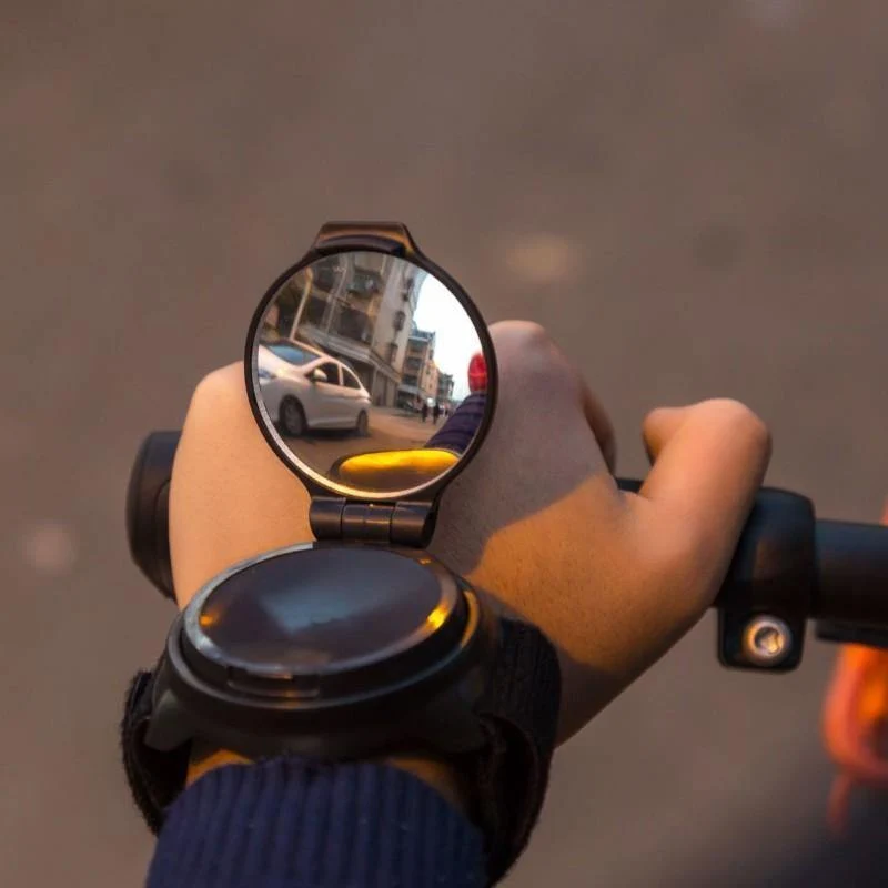 Fahrrad-Rückspiegel, 360-Grad-Drehung, MTB-Arm, Handschlaufe, Rückspiegel, Fahrradzubehör, Fahrrad-Rückspiegel