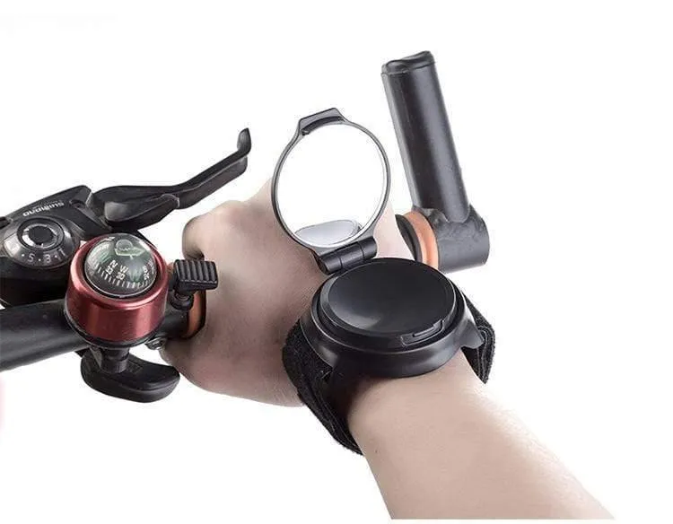 Fahrrad-Rückspiegel, 360-Grad-Drehung, MTB-Arm, Handschlaufe, Rückspiegel, Fahrradzubehör, Fahrrad-Rückspiegel