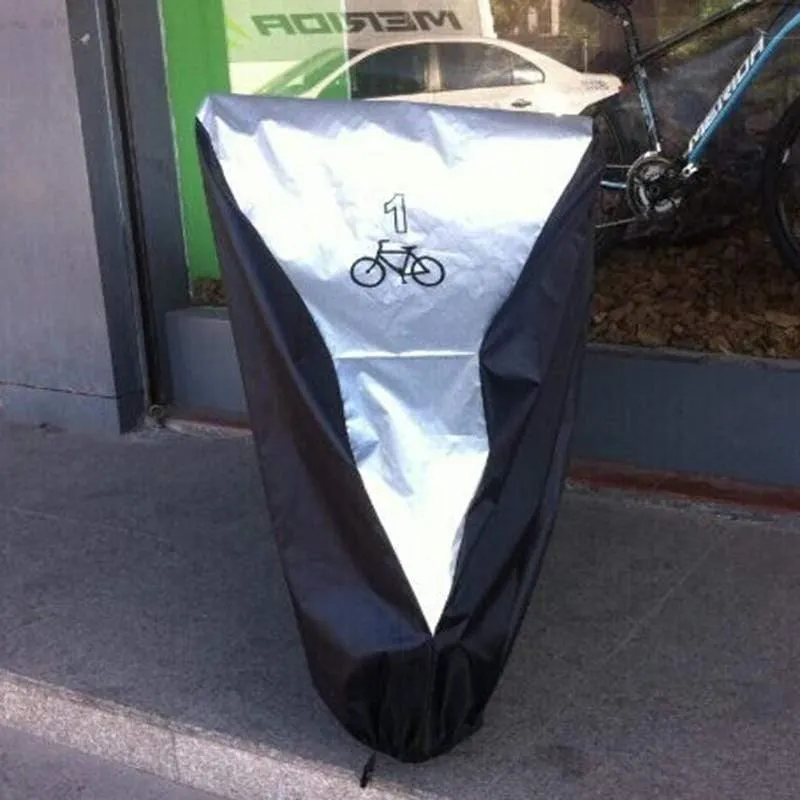 Fahrradabdeckung, Mehrzweck-Fahrradabdeckung für den Außenbereich, für Regen, Schnee, Staub, Allwetter-Staubschutz, PU-Beschichtung