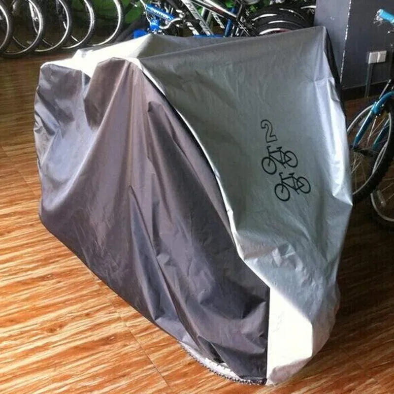 Fahrradabdeckung, Mehrzweck-Fahrradabdeckung für den Außenbereich, für Regen, Schnee, Staub, Allwetter-Staubschutz, PU-Beschichtung