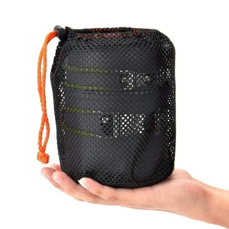 Wandern Camping Kochgeschirrset 1-2 Personenreisekochgeschirrset Mit Handgriff Geschirr Picknickgeschirr Töpfe Kochset