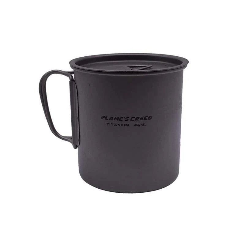 300 ml 450 ml Outdoor Wandern Camping Picknick Titan Topf Becher Schüssel 3 in 1 Leichte Camping Ausrüstung